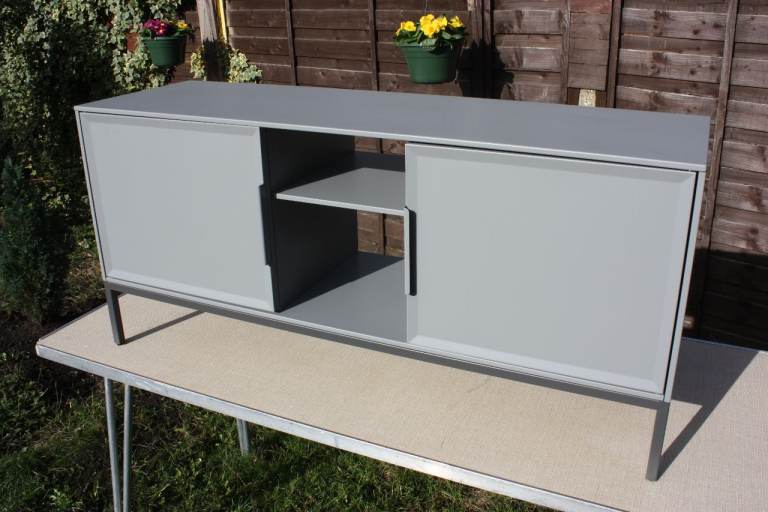 PRESSED STEEL TV UNIT 