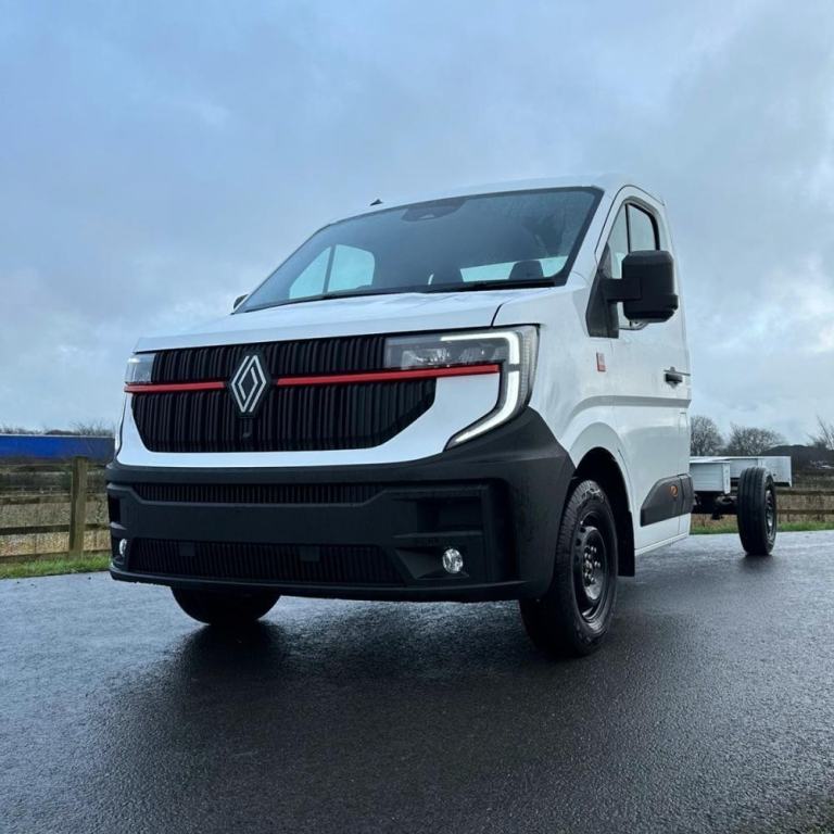 IN STOCK! Renault Trucks Master Red Edition LWB Chassis Cab ready for body