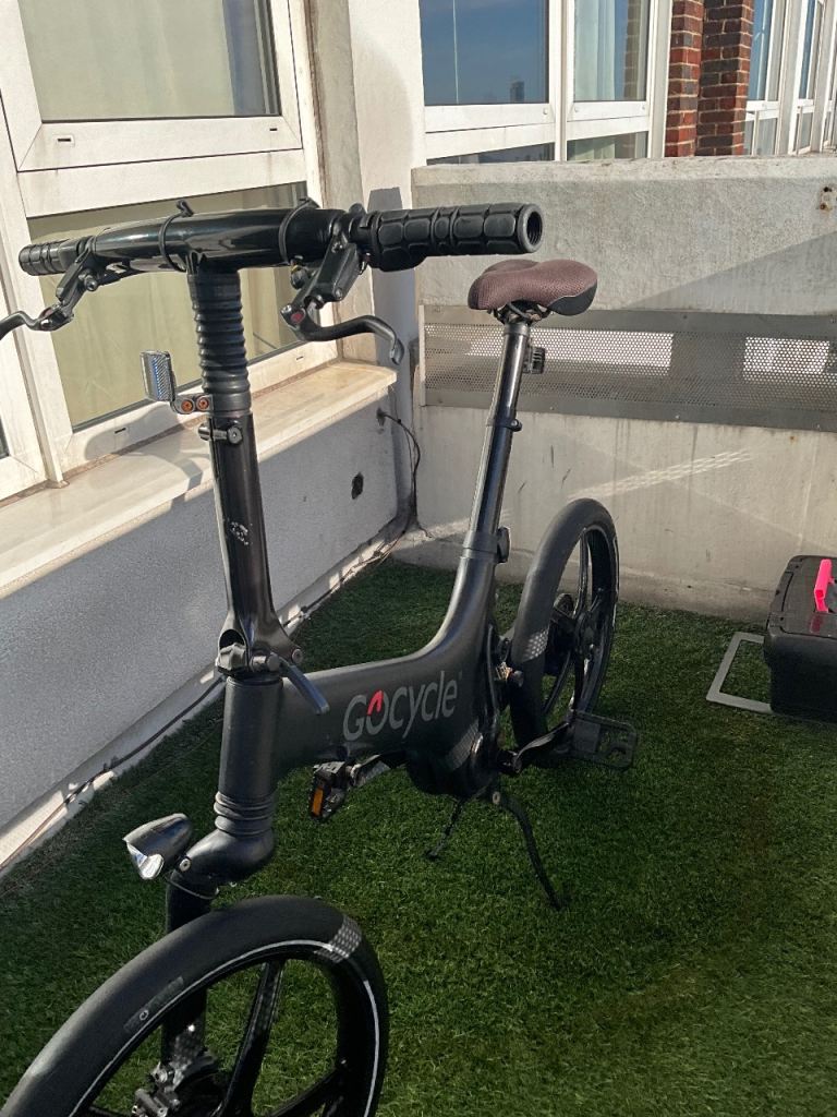 Gocycle Electric Folding Bike - Black, Good Condition