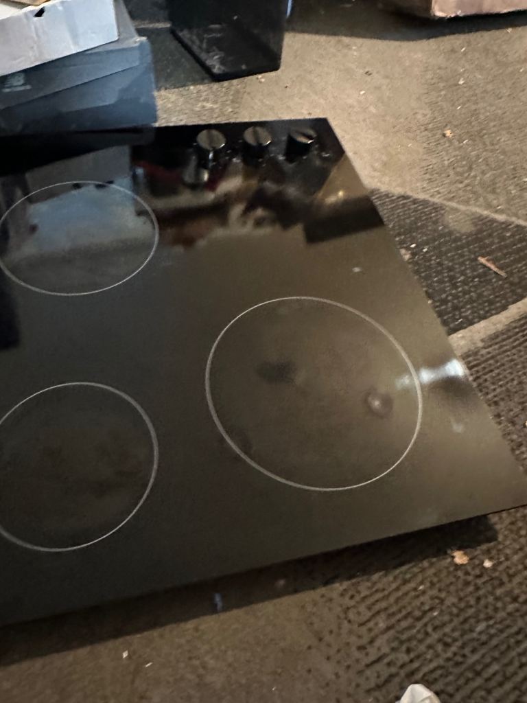 LAGAN HGC3K Glass ceramic hob black