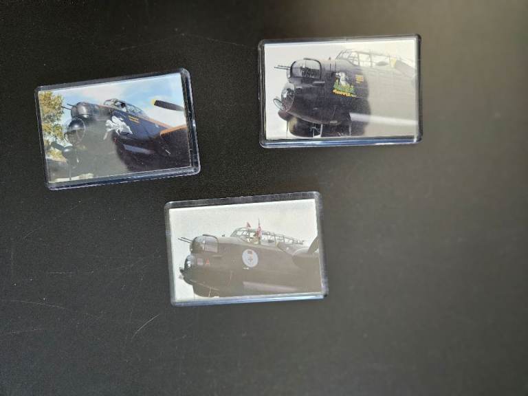 3 Lancaster Fridge magnets 