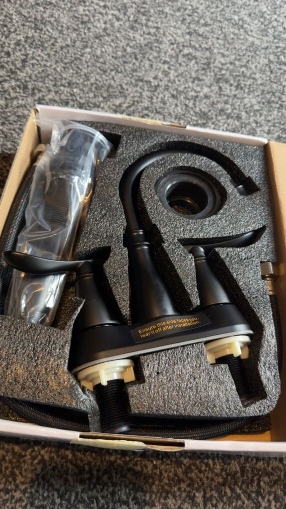 New Black Kitchen/Bathroom Mixer Tap
