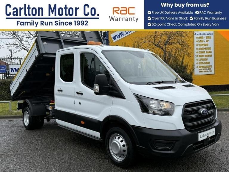 2020 Ford Transit 2.0 EcoBlue 130ps Double Cab Chassis CHASSIS CAB DIESEL Manual