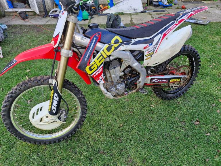 CRF 450R TWIN PIPE 