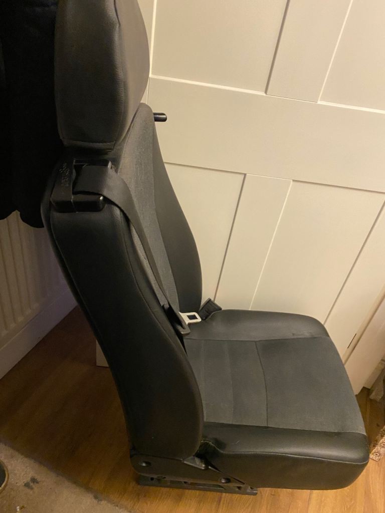 Smart floor Rear Single Seat For Van or simulator With Seat Belt. 