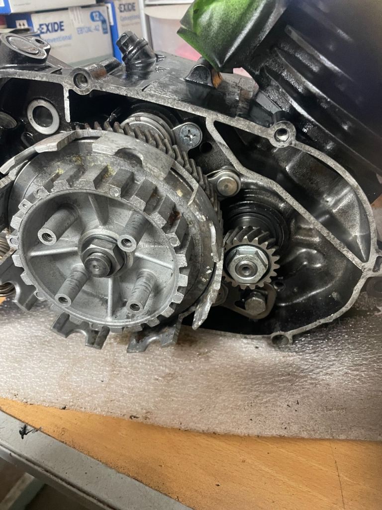 2stroke engines piston bottom end 