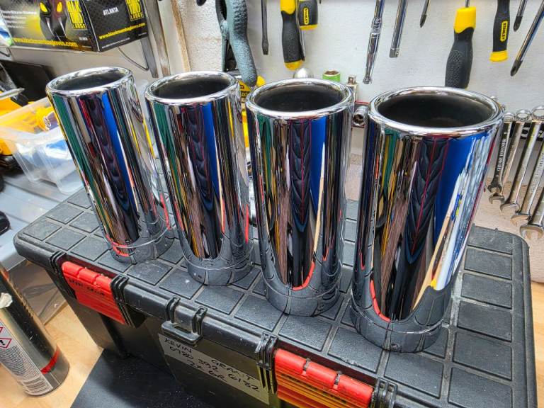 BMW E92 M3 OEM EXHAUST TIPS