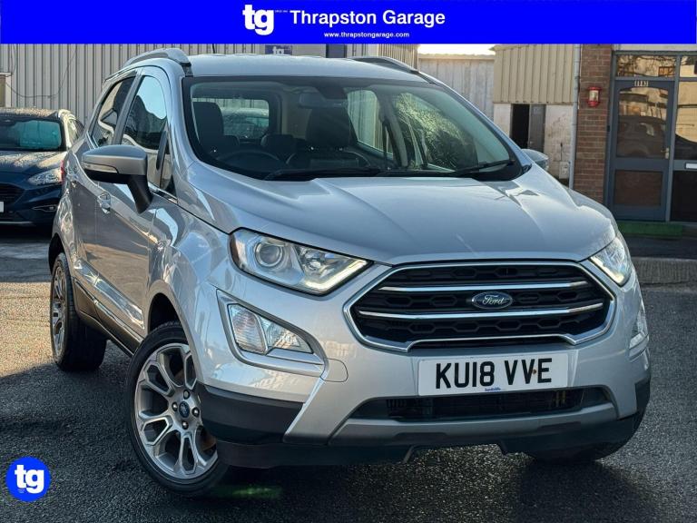 2018 Ford Ecosport 1.0T EcoBoost Titanium Euro 6 (s/s) 5dr HATCHBACK Petrol Manual