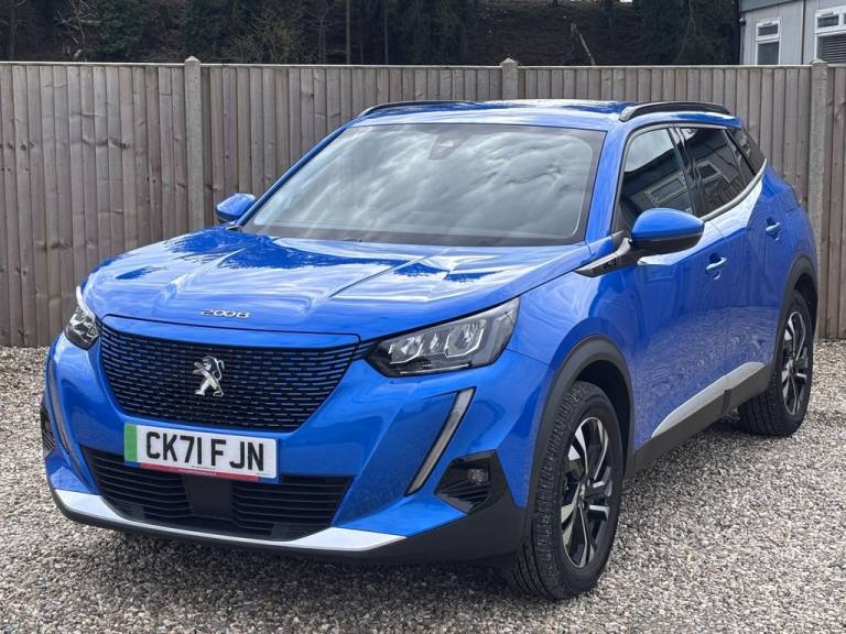 2021 Peugeot E-2008 50kWh Allure Premium SUV 5dr Electric Auto (136 ps) HATCHBACK ELECTRIC Automatic