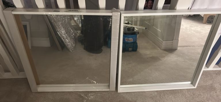 White ikea mirror 