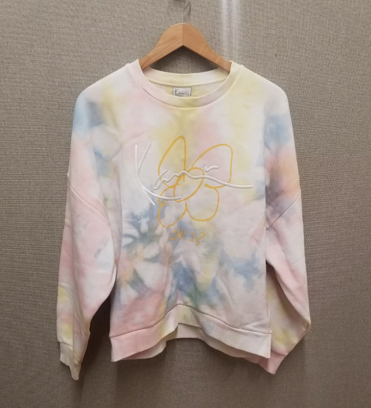image for Brand New Karl Kani - Signature Tie Dye OS Crew Multicolour Size L