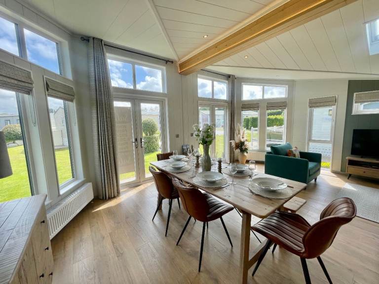 Luxury lodge Cornwall near Perranporth 