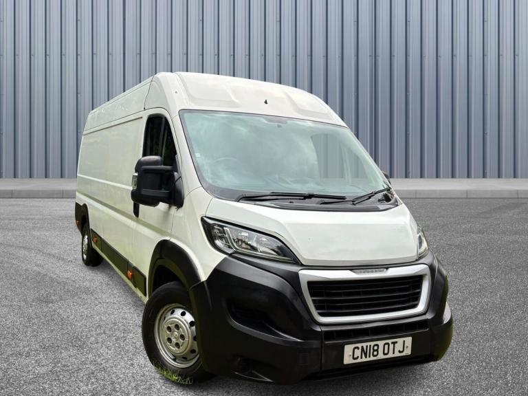 2018 Peugeot Boxer 2.0 BlueHDi H2 Professional Van 130ps PANEL VAN DIESEL Manual