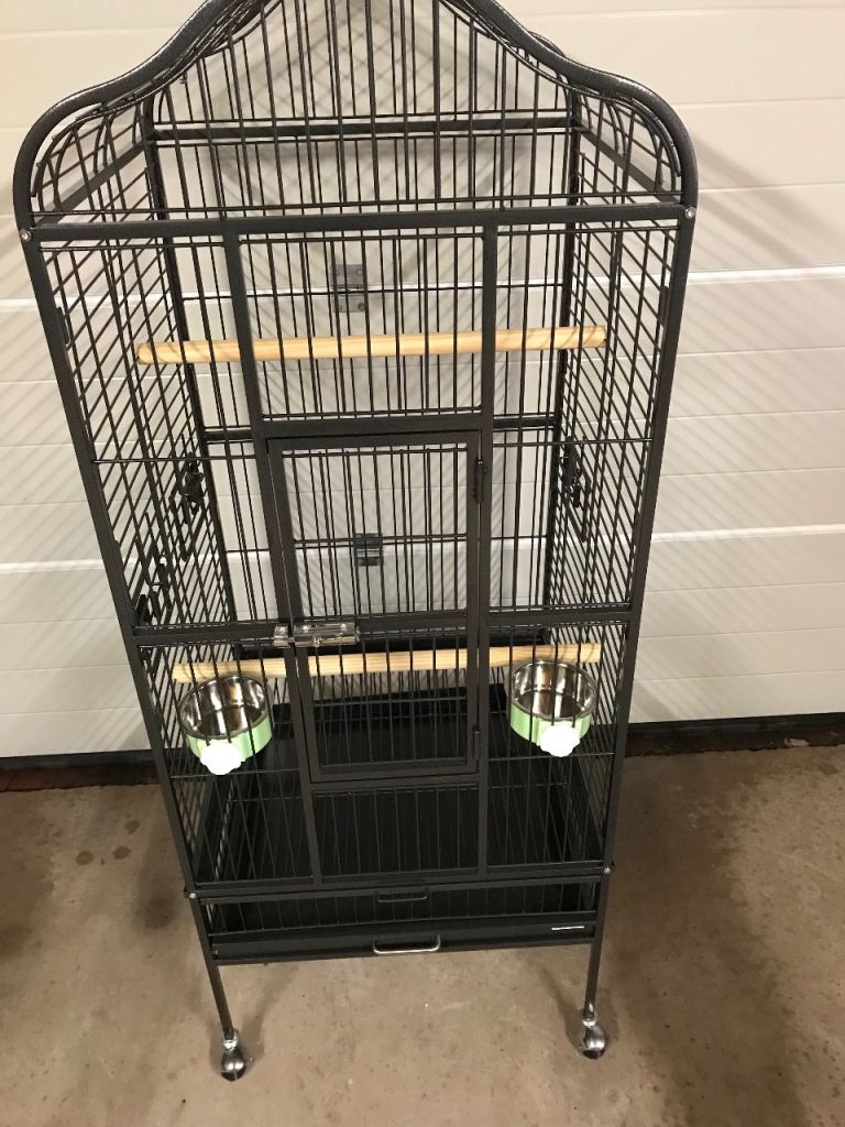 Birdcage large top opening on castors