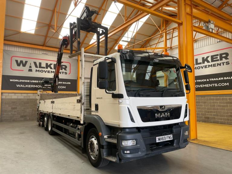 MAN TGM 26.320, 6X2 *EURO 6* 26 TONNE BRICK GRAB - 2019 - MH69 FNG