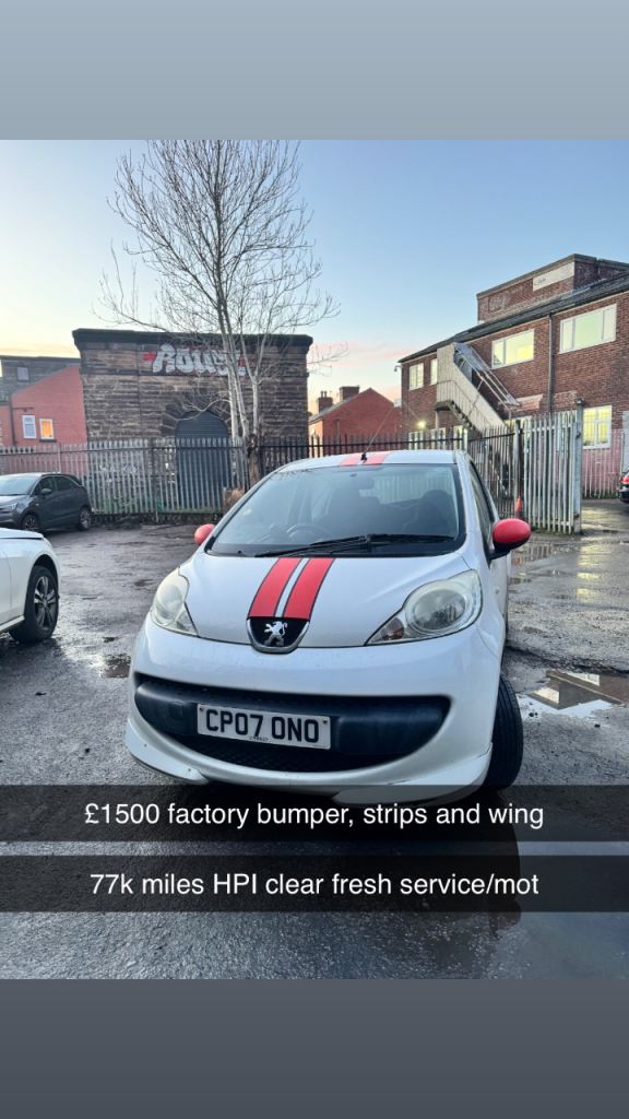 image for Peugeot, 107, Hatchback, 2007, Manual, 998 (cc), 3 doors