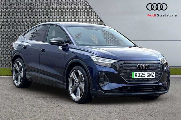 2025 Audi Q4 e-tron 250kW 55 Quattro 82kWh Black Edition 5dr Auto SUV Electric Automatic