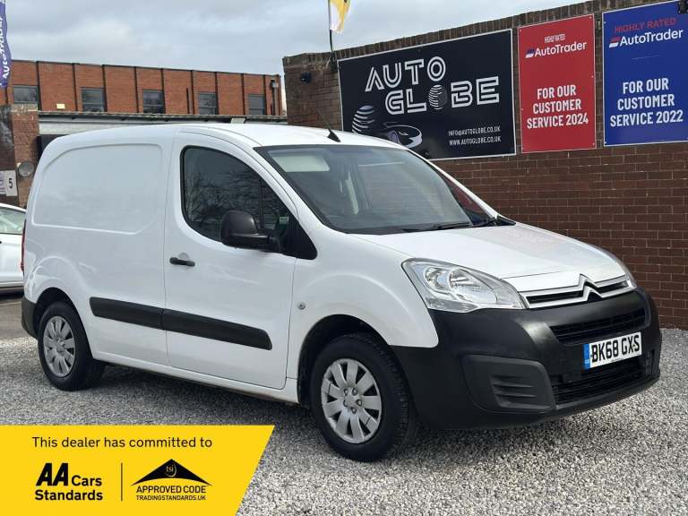 2018 Citroen Berlingo 1.6 BlueHDi 625 Enterprise L1 5dr PANEL VAN Diesel Manual