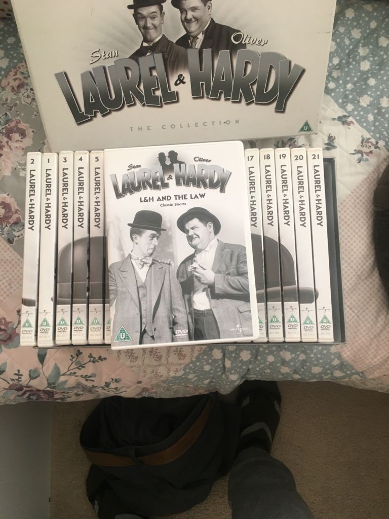 Laurel and hardy dvd box set 