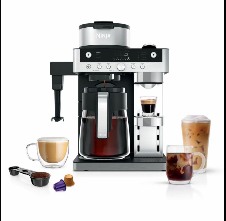 Ninja Prestige 2-in-1 Filter Coffee and Pod Capsule Machine  CFN802UK
