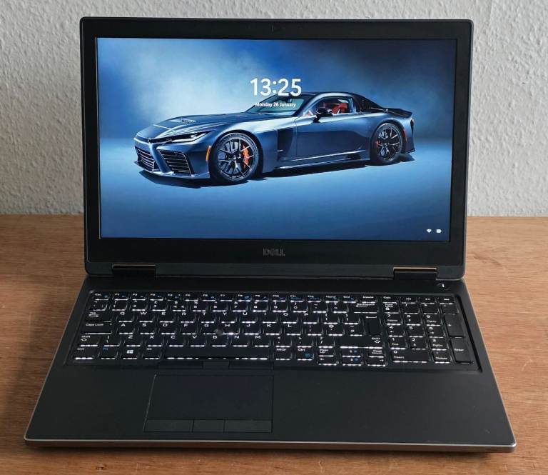 Dell Precision 15.6" FHD Laptop i7 6 Core CPU 32GB RAM 1TB SSD Nvidia Quadro T1000 GPU Win 11 Pro