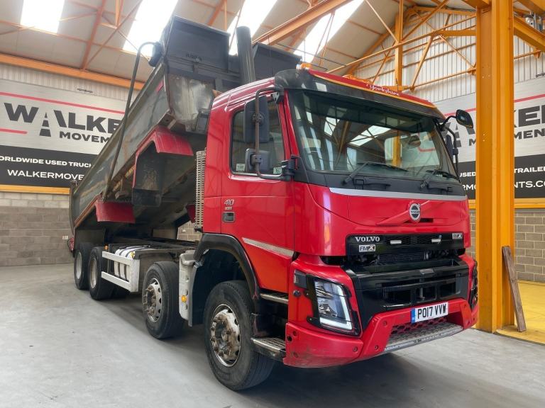 VOLVO FMX *EURO 6*, 8X4 STEEL TIPPER – 2017 – PO17 VVW