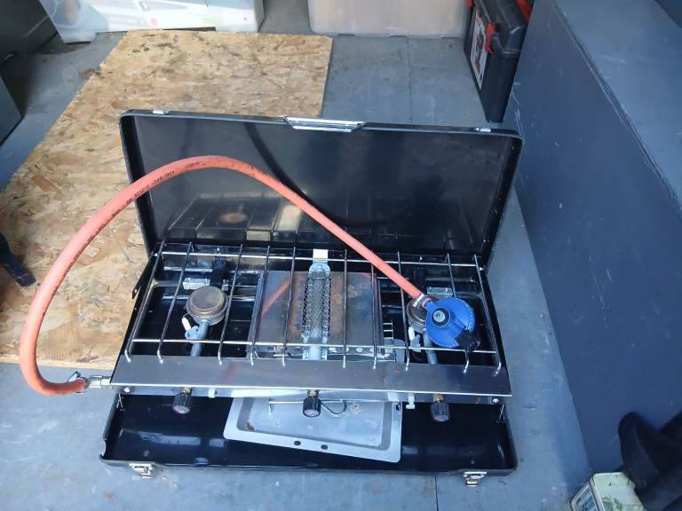 Camping stove adventure 