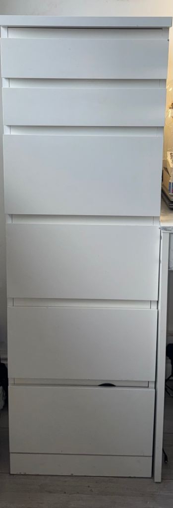 IKEA MALM Chest of 6 Drawers