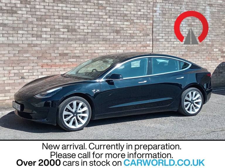 2020 Tesla Model 3 Standard Range Plus Saloon 4dr Electric Auto RWD (241 bhp) Saloon Automatic