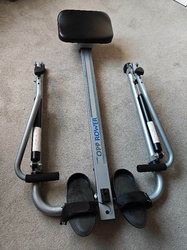 Opp Rower Rowing Machine – Good Condition, Grey