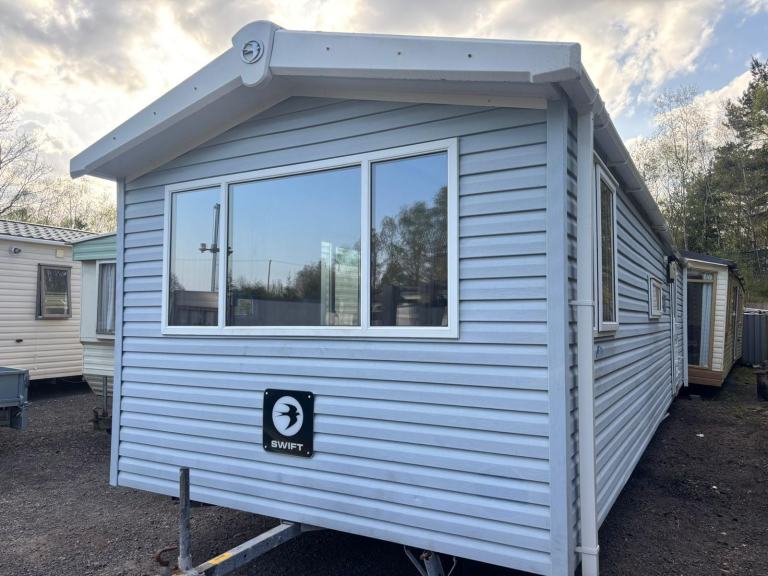 SWIFT BURGUNDY 32X10FT • 2 BED • COMPACT STATIC CARAVAN OFF SITE SALE • £16,250