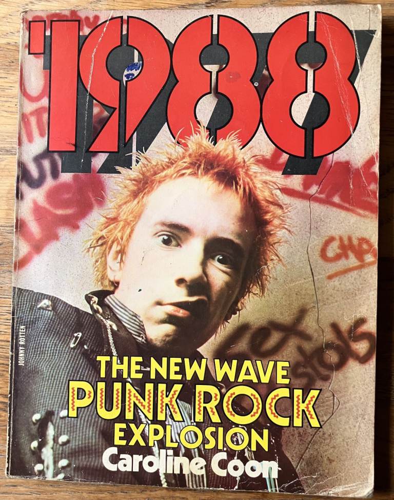 1988 The New Wave Punk Rock Explosion  1st Edition by Caroline Coon
