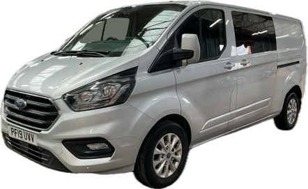 Ford Transit Custom 2.0 EcoBlue 130ps L2 D/Cab Limited Crew Cab FSH Inc Vat 