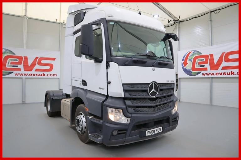 2018 (68 PLATE) Mercedes Benz ACTROS 1846 4x2 Euro 6 Tractor Units