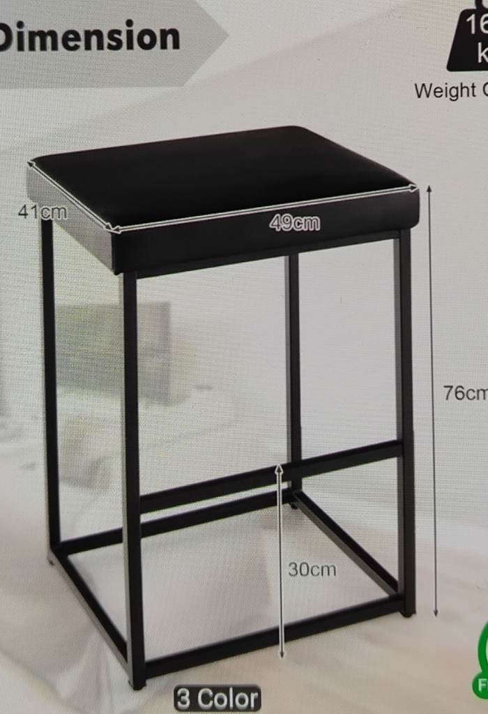 Two bar stools