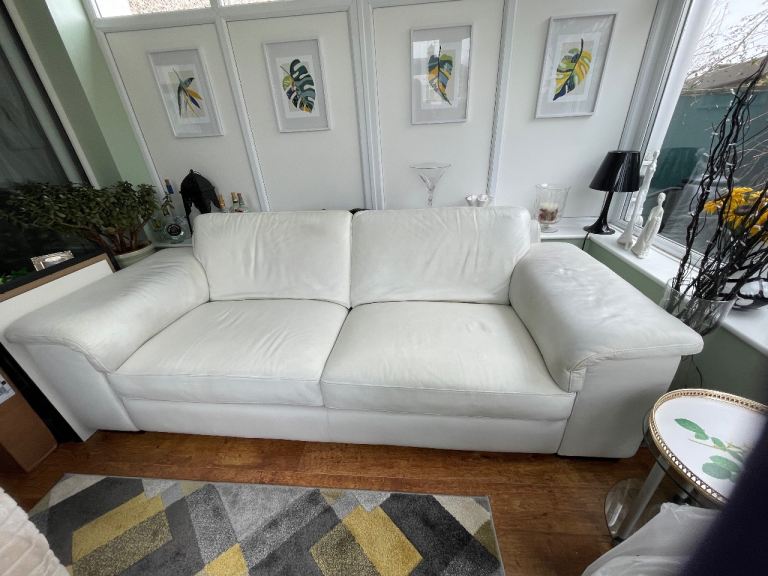 Leather sofa