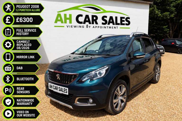 2018 Peugeot 2008 1.2 PureTech 110 Allure 5dr HATCHBACK Petrol Manual