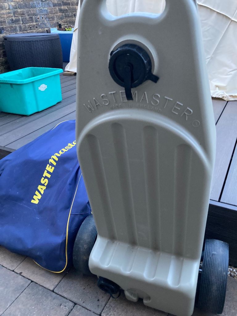Wastemaster with cover for caravan for sale.