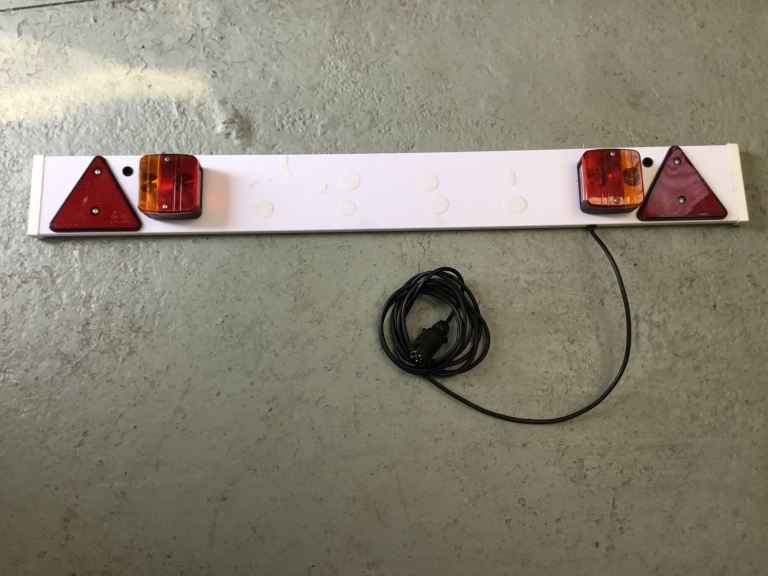 Trailer lighting board
