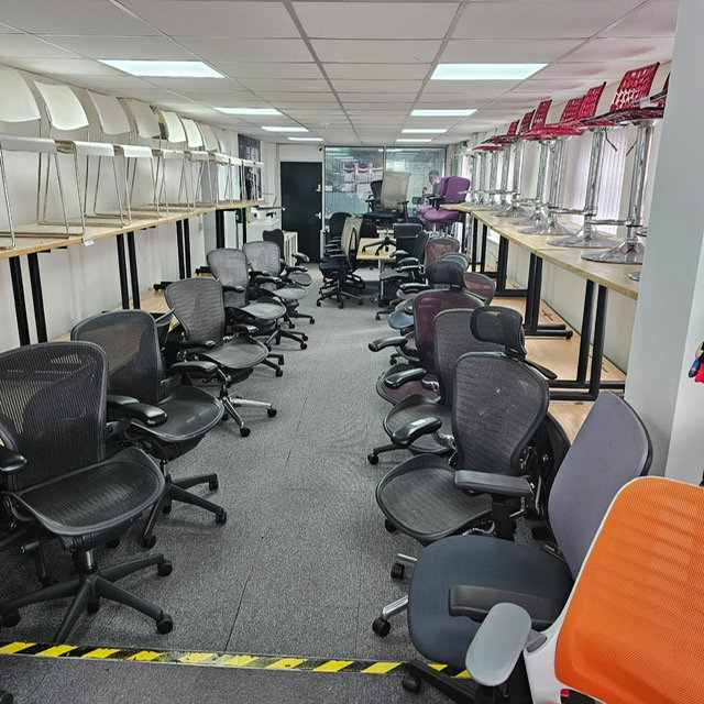 USED OFFICE FURNITURE - REFURBISHED- BISHOPS STORFORD 