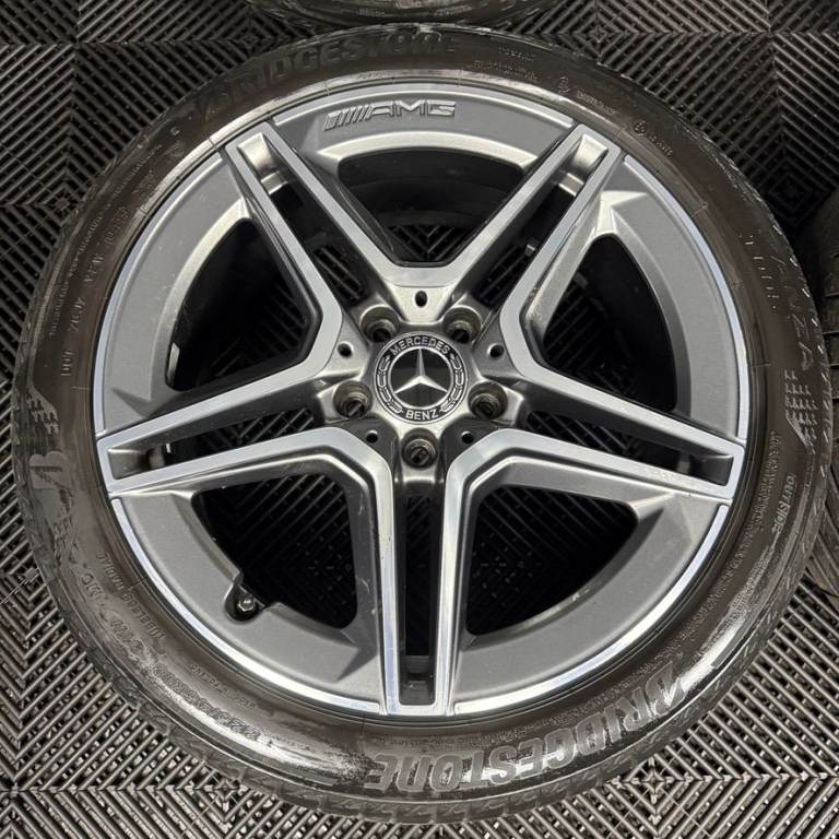 18'' GENUINE MERCEDES AMG A CLASS CLA B ALLOY WHEELS TYRES ALLOYS W177