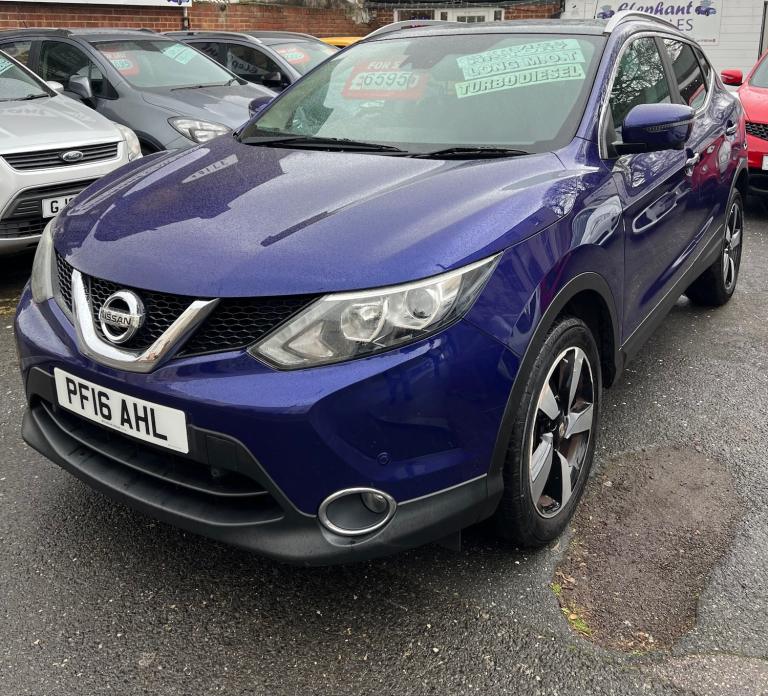 2016 Nissan Qashqai 1.5 dCi N-Connecta 5dr HATCHBACK Diesel Manual