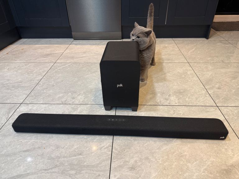 Dolby Atmos Soundbar with Wireless Subwoofer + Remote