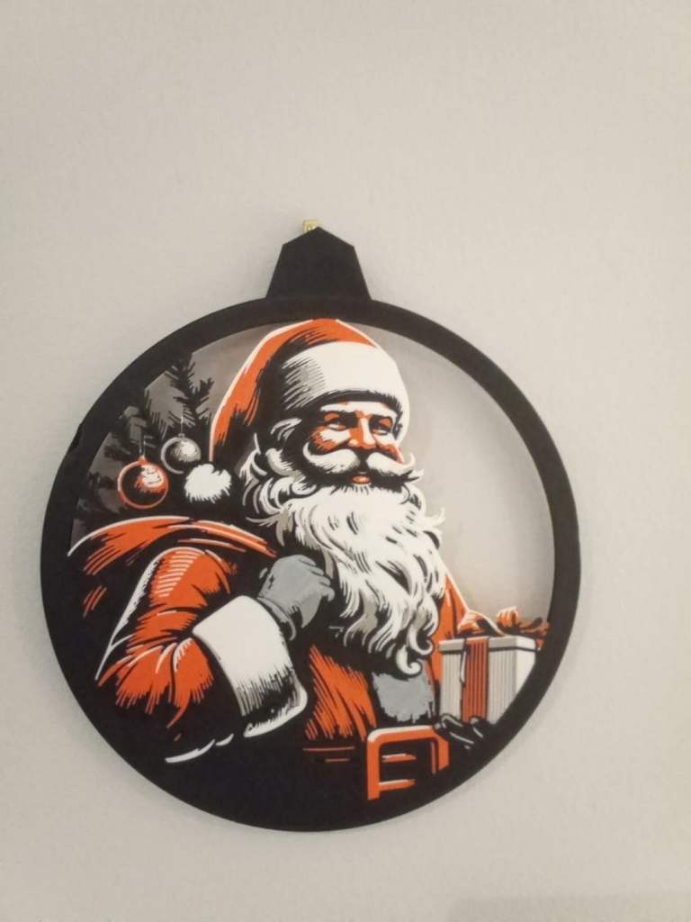 3D Printed Hanging Christmas Decorations 