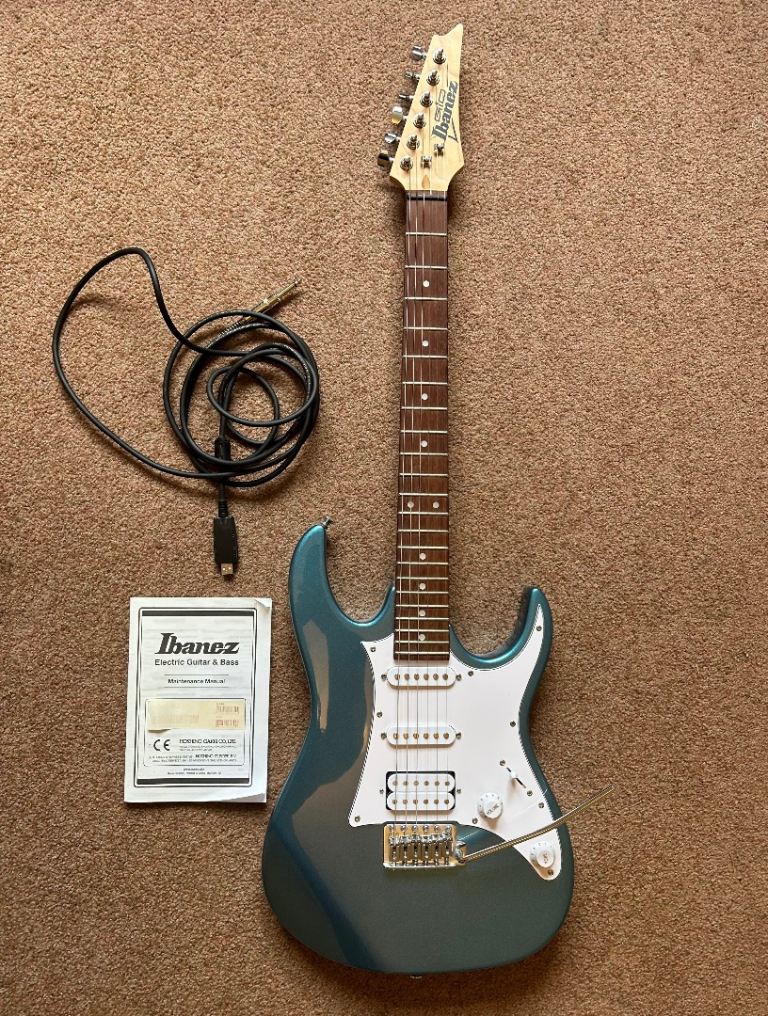 Ibanez GIO Series GRX40 Electric Guitar - Metallic Light Blue, Full Size
