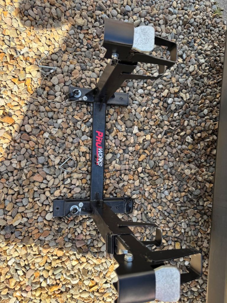 Motorcycle van stand quick release