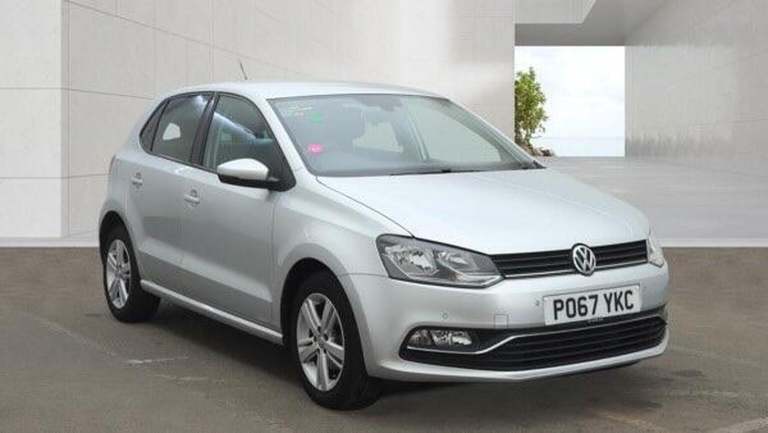 VOLKSWAGEN POLO 1.0 Match Edition Euro 6 (s/s) 5dr (silver) 2017