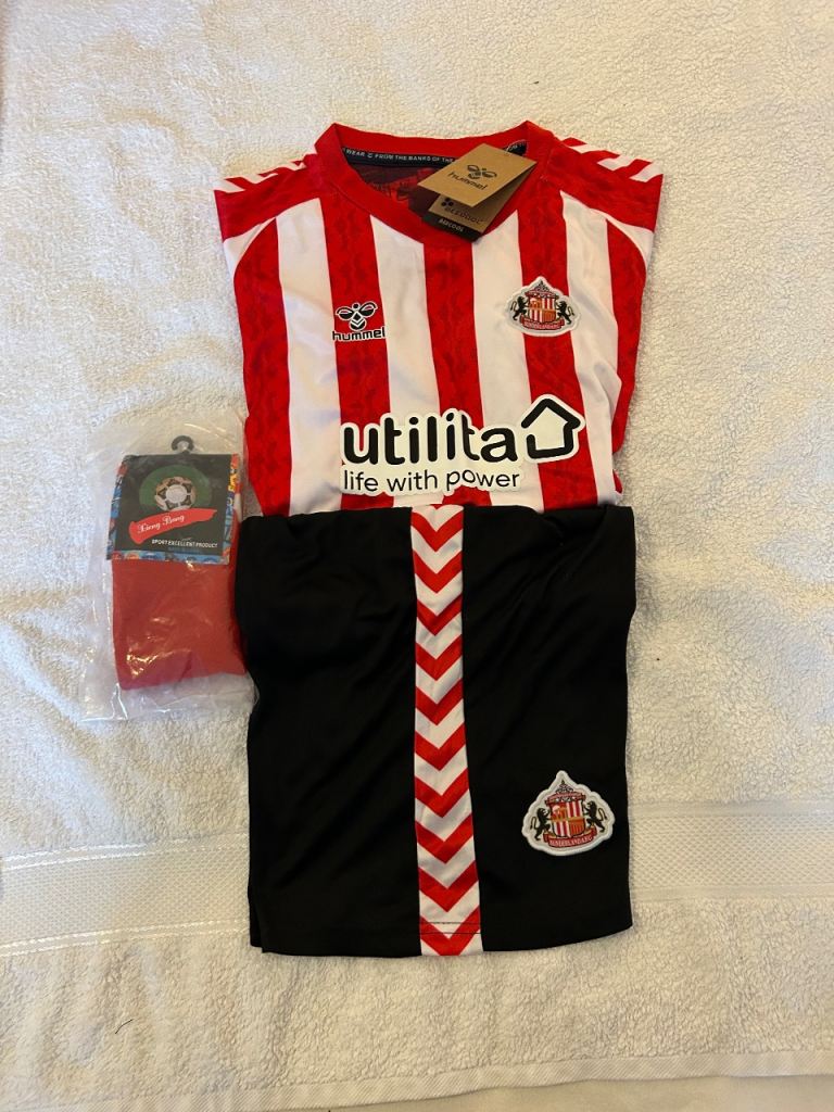 Sunderland SAFC Football Strip with Socks