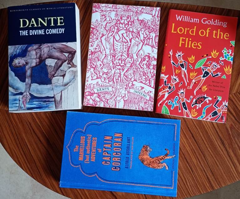 Collection Of Unread Books