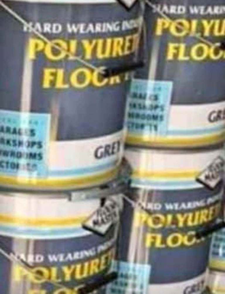 Heavy duty floor paint 